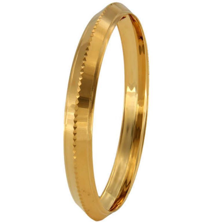 1 Gram Gold Plated Superior Quality High-Class Design Kada for Men - Style  A976 – Soni Fashion®
